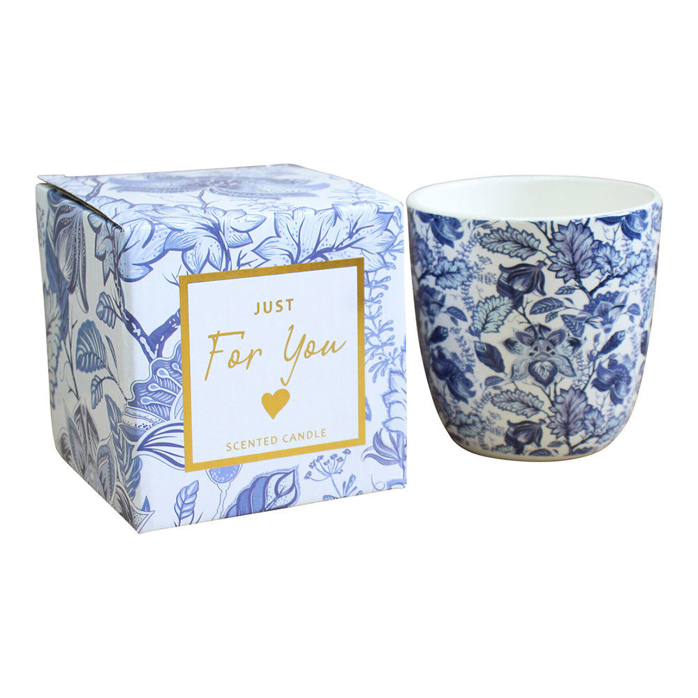 LVD Ceramic/Wax 10cm Scented Tealight Candle Just For You 1 Home Fragrance Display — image 2