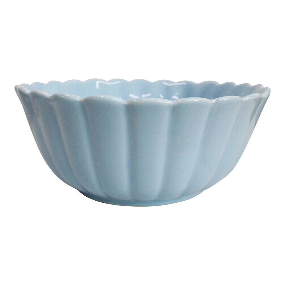 LVD Belle Powder 21cm Ceramic Soup/Noodle Dish Bowl Round Serving Tableware Blue