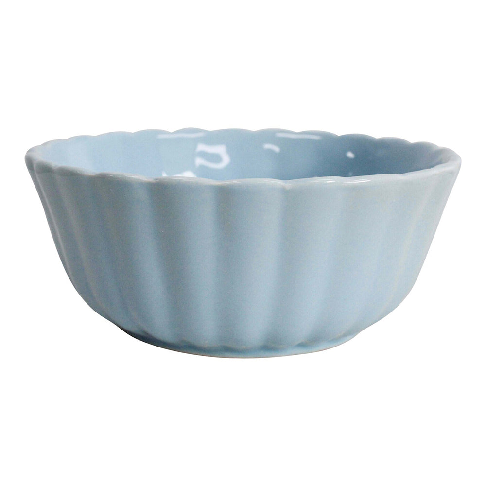 LVD Belle Powder 15cm Ceramic Side/Dessert Dish Bowl Round Serving Tableware Blue