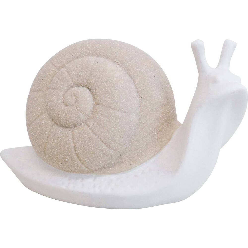 LVD Sheldon Snail Ceramic Figurine Home/Lounge Ornament Tabletop Decor Large