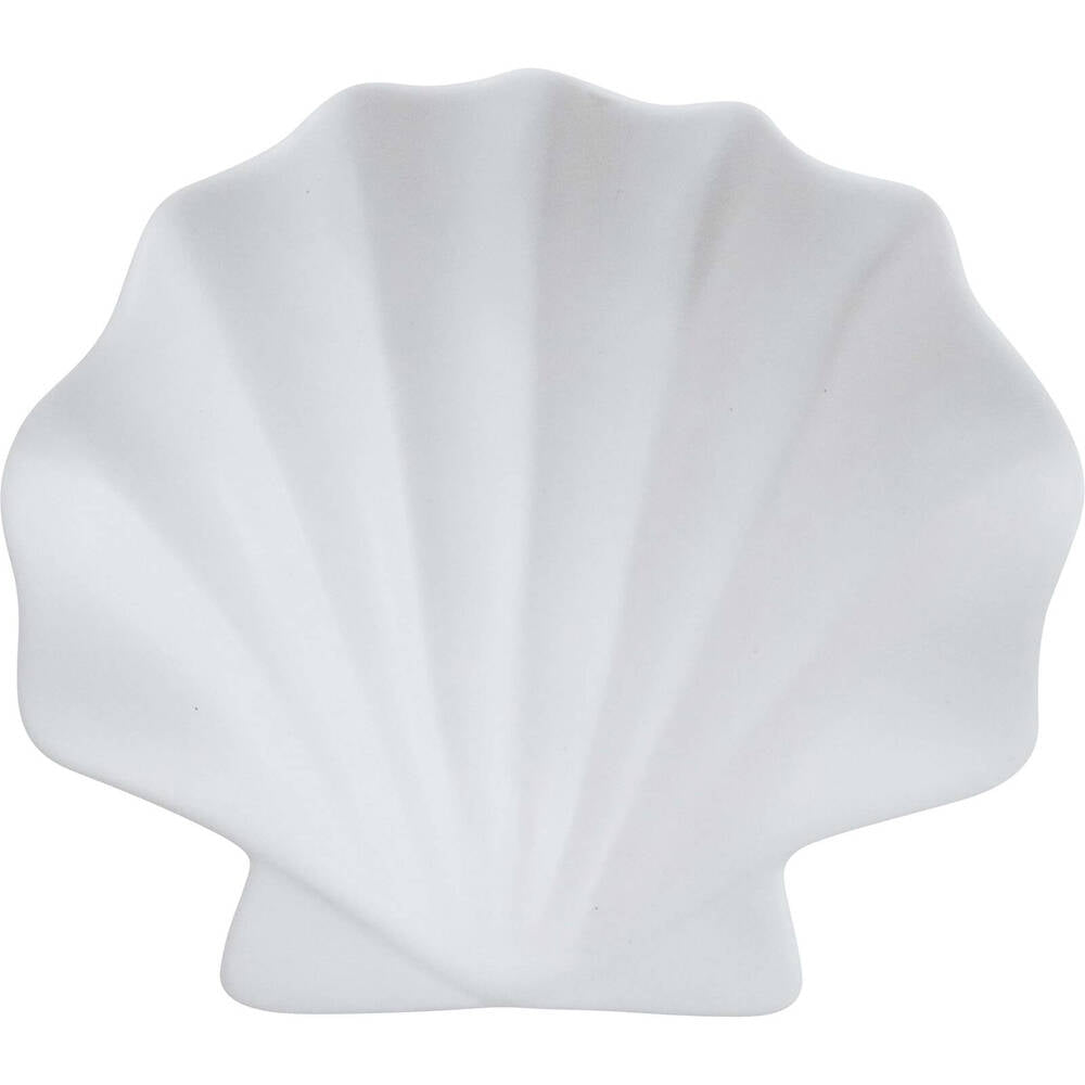 LVD Shell Plate Ceramic Trinket Dish Home/Lounge Tabletop Decor 17cm White