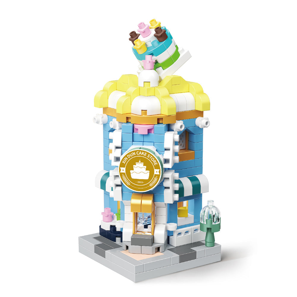 Koco 286pc Koco Cake Shop Childrens Building Bricks/Blocks Assemble Play Toy 6y+ (2 Pack)