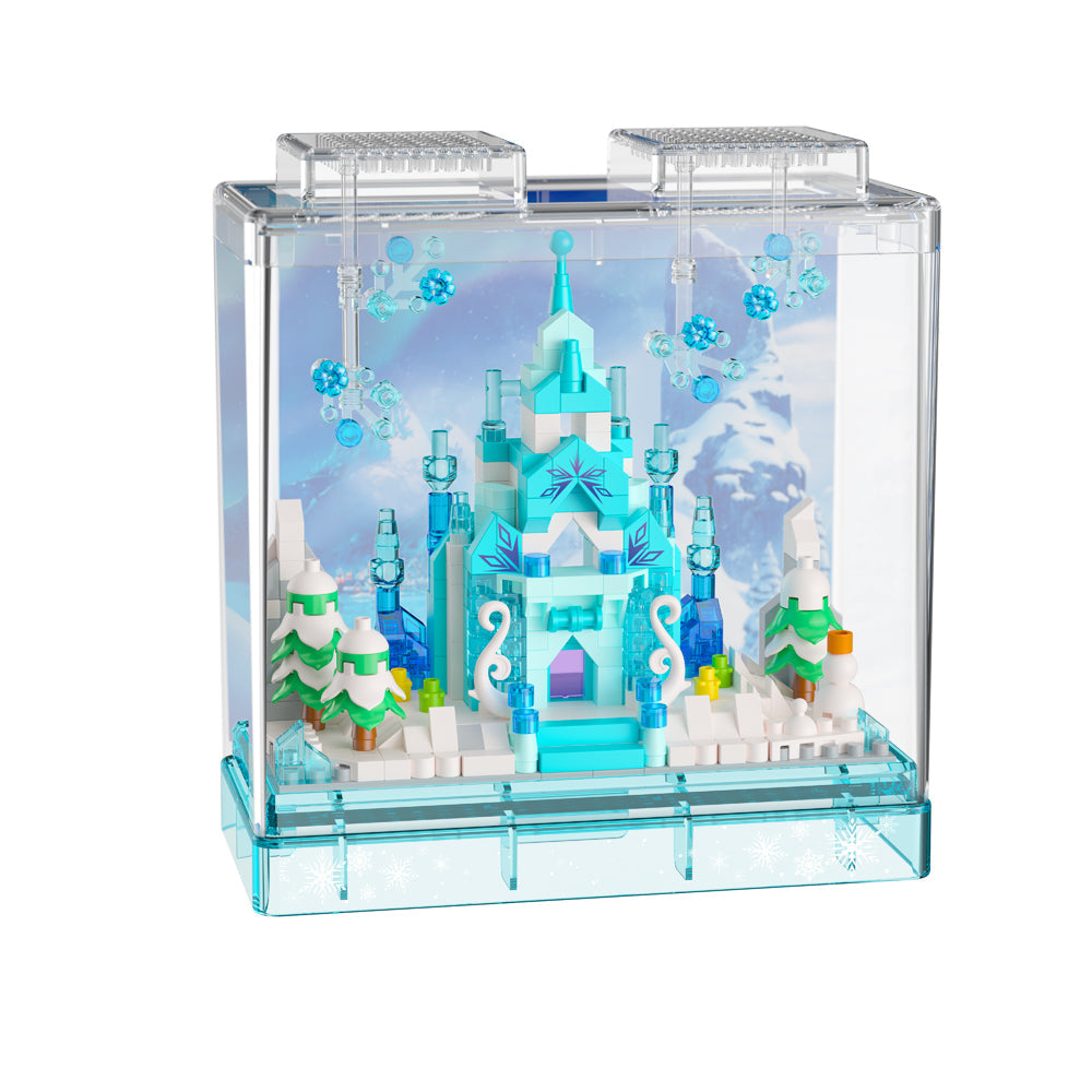 Koco Ice/Snow Castle amd 349pc Preserved Fresh Flower Rose Kids Toy 6y+ (381 Pieces) — image 3