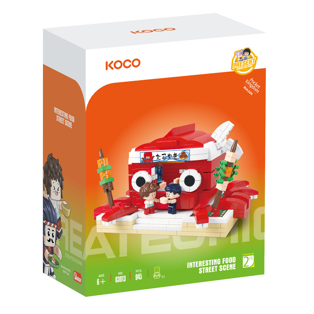 Koco Japanese Restaurant Kids Building Bricks/Blocks Assemble Play Toy 6y+ (945 Pieces)