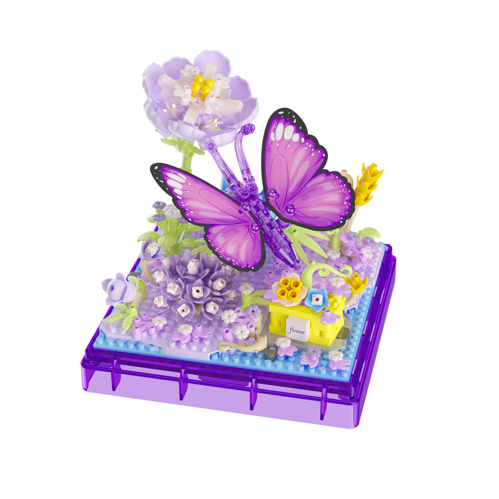 Koco Insect & Plant Butterfly Kids Building Bricks/Blocks Assemble Toy 6y+ (471 Pieces)