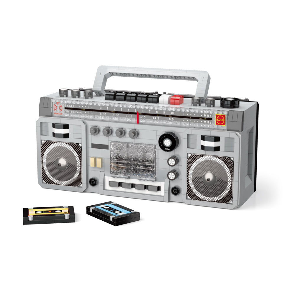 Koco Old-Fashioned Radio Building Blocks Micro Bricks Kids Toy Set 6y+ (1982 Pieces) — image 2