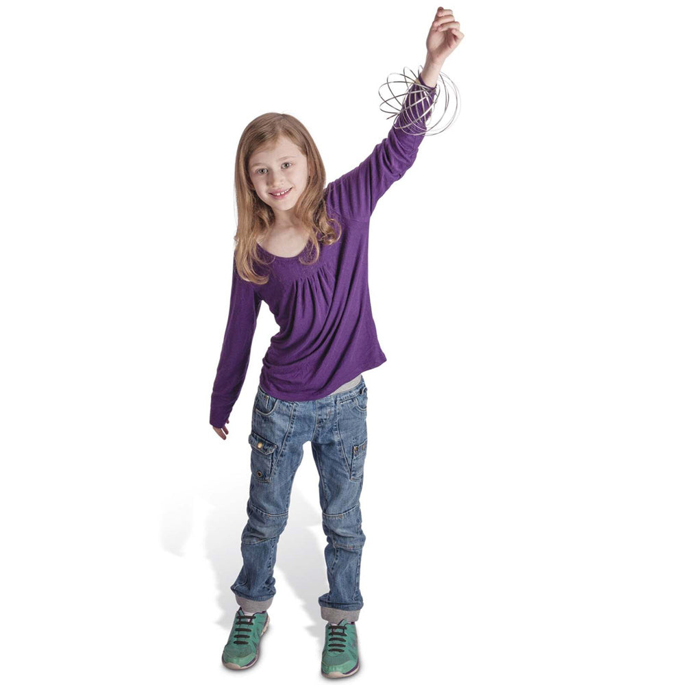 Bizerk Bizerk Kinetic Rings Kids Interactive Science Slinky Tactile Play Toy 8+ — image 3