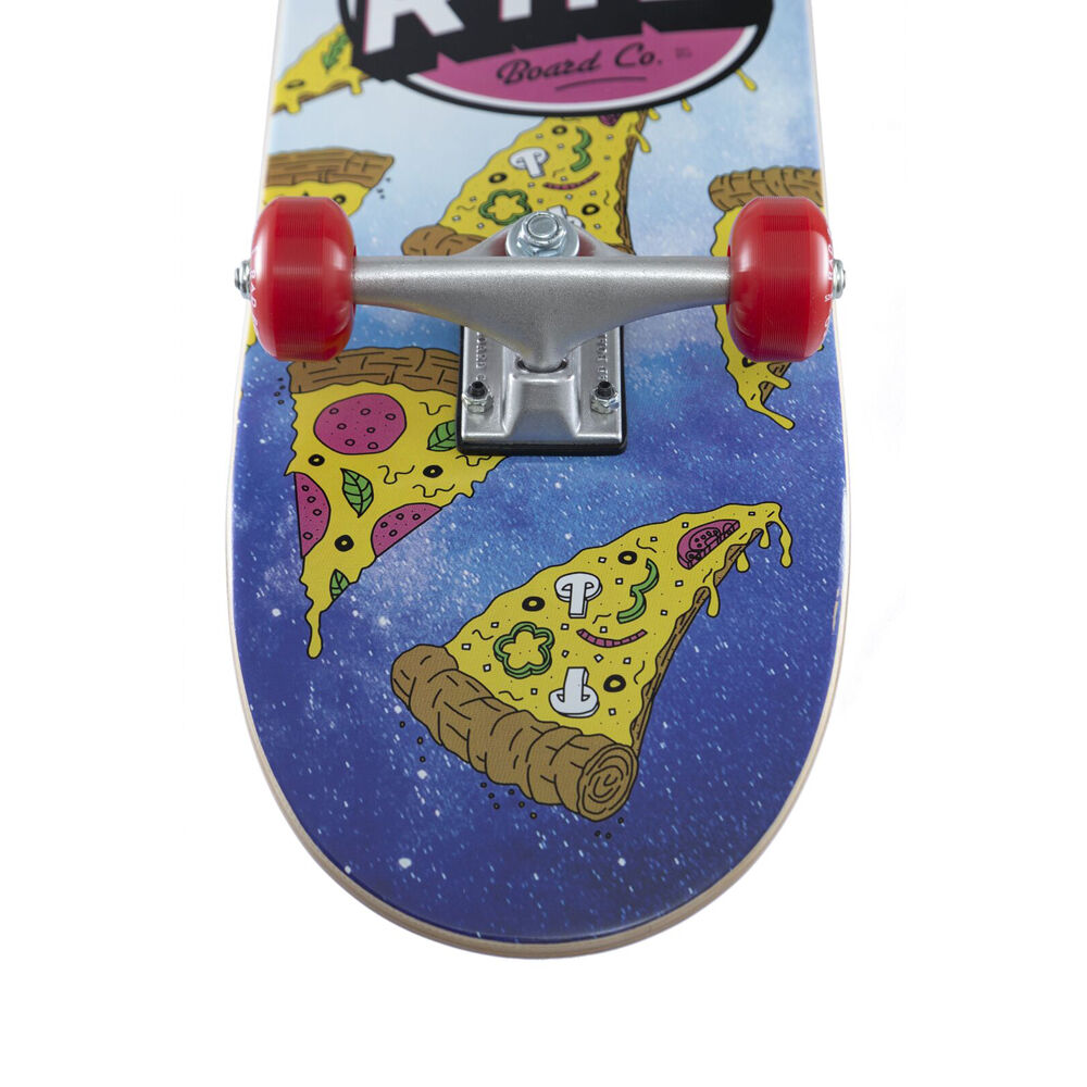 Rad Board CO Dude Crew Complete Skateboard Street Sports Pizza Galaxy 7.75in — image 2