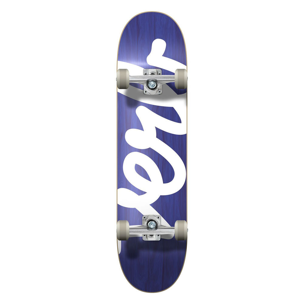 Verb Complete Skateboard Sports Deck Progressive Xl Script Navy/White 8in — image 2