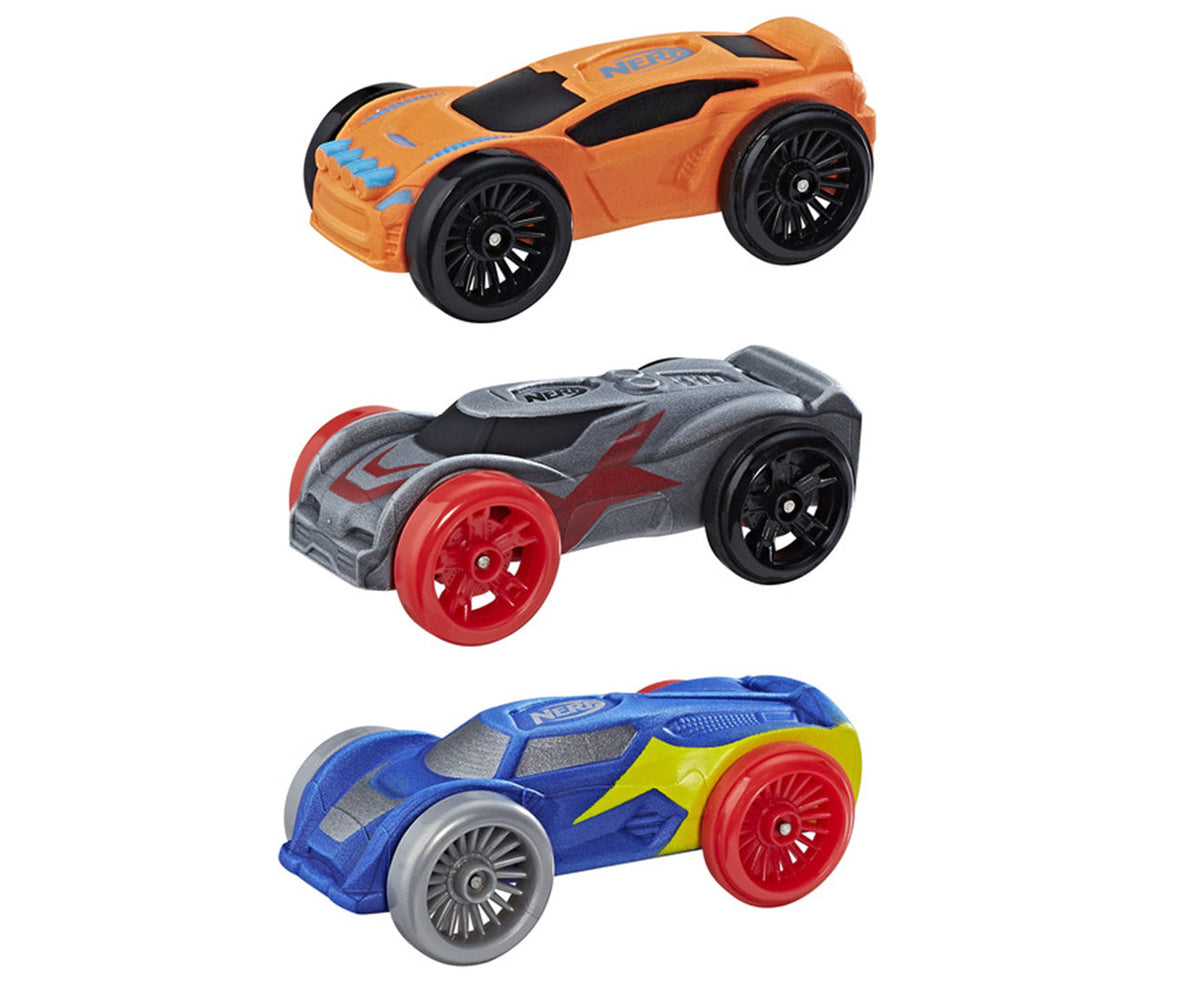 Nerf 3pc NERF Nitro Foam Car Vehicle Kids/Children 5y+ Play Toys Assorted Colour (3 Pack) — image 4