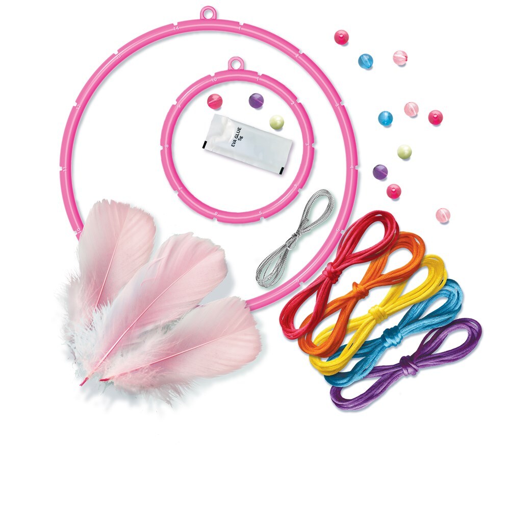 4M KidzMaker Make Your Own Dream Catcher DIY Kids/Children Art Activity 5y+ — image 2