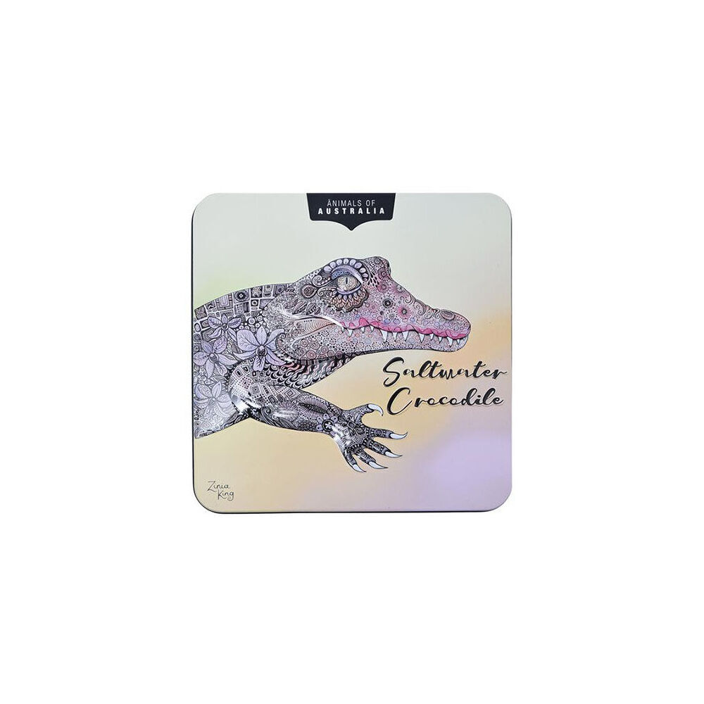 Banksia Red Saltwater Crocodile Decorative Tin w/Butter Finger Biscuits 150g (2 Pack) — image 3
