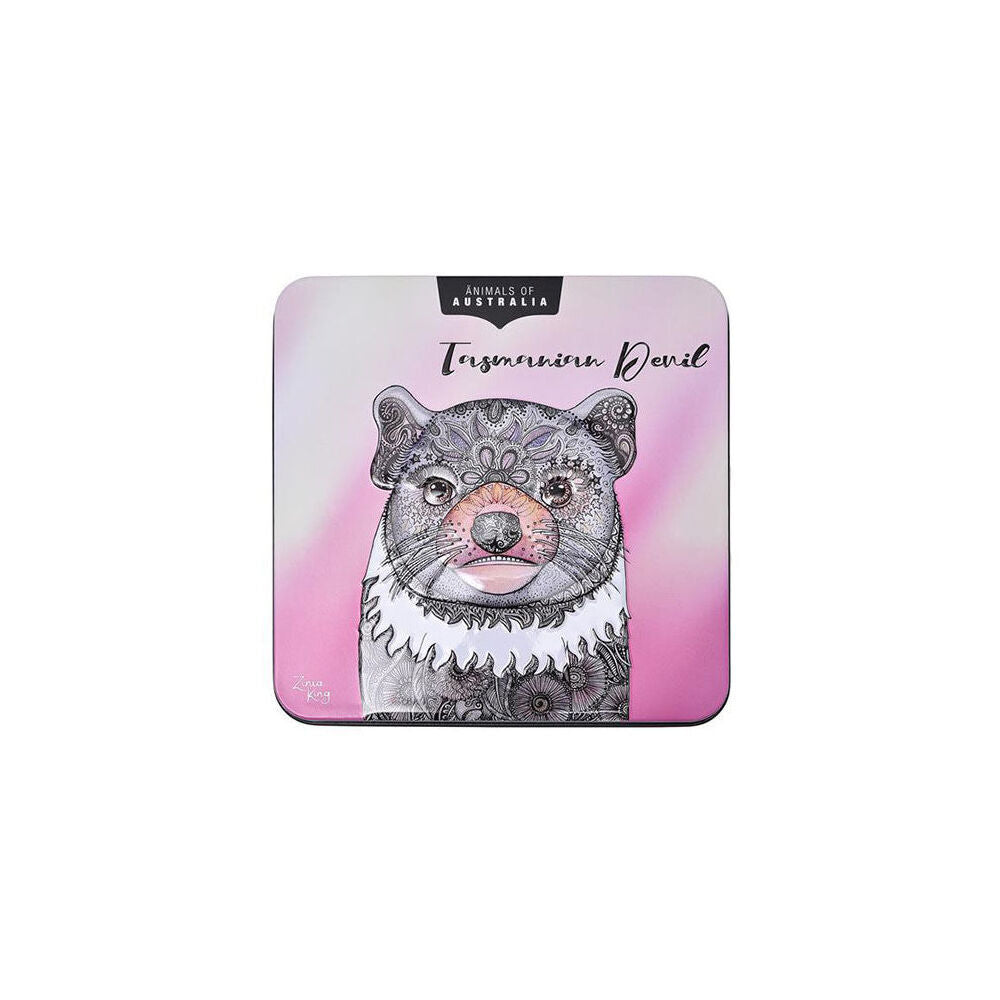 Banksia Red Tasmanian Devil Decorative Tin w/Butter Finger Biscuits 150g (2 Pack) — image 3