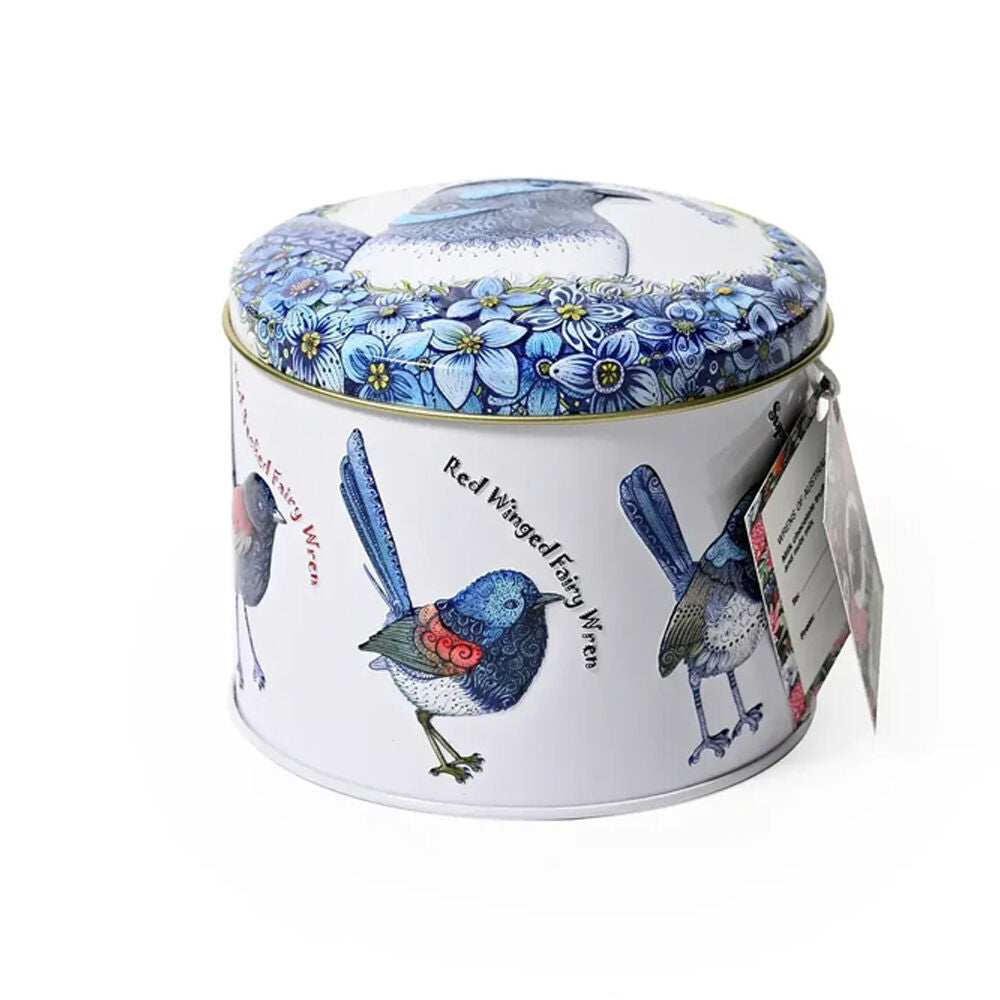 Banksia Red Wrens of Australia Tin w/Milk Chocolate Fruit & Nut Mix 200g (2 Pack) — image 2
