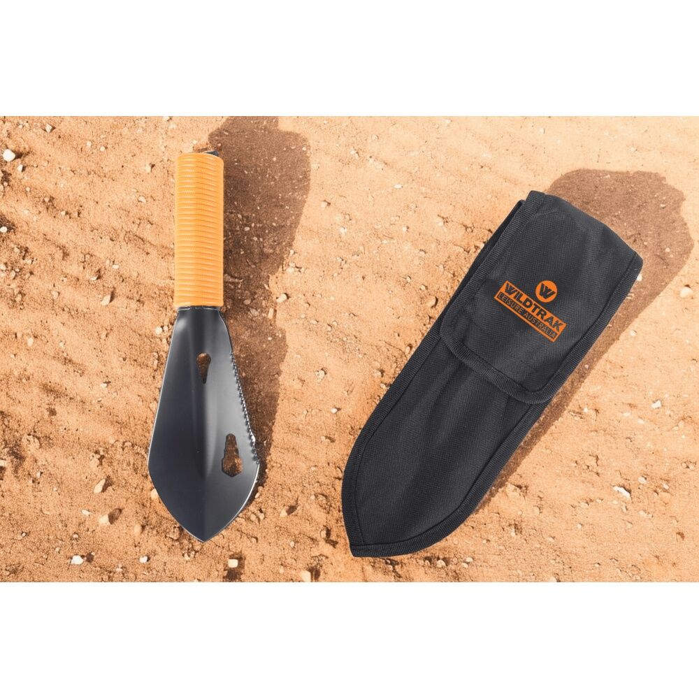 Wildtrak 7-Function 28cm Mini Serrated Hand Shovel w/Pouch Outdoor Camping Black — image 3