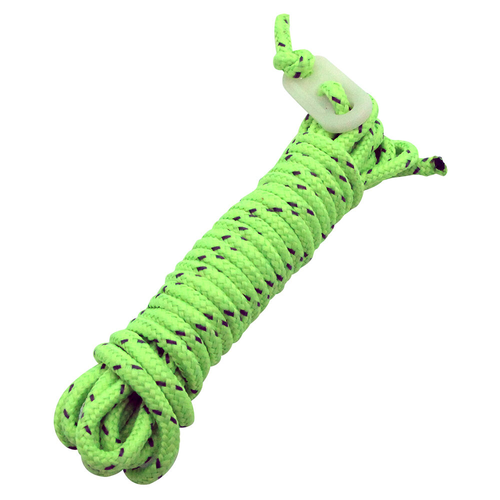 Wildtrak Glow In The Dark Camping Tent Guy Ropes Cordage Tracer 3m (4 Pieces) — image 2
