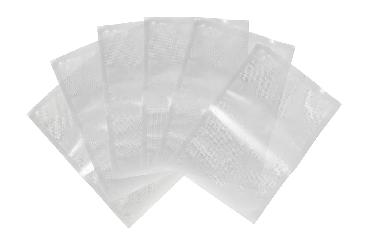 Wildtrak 20x30cm Plastic Vacuum Bags Precut Fresh Food Saver Storage Clear (30 Pack)