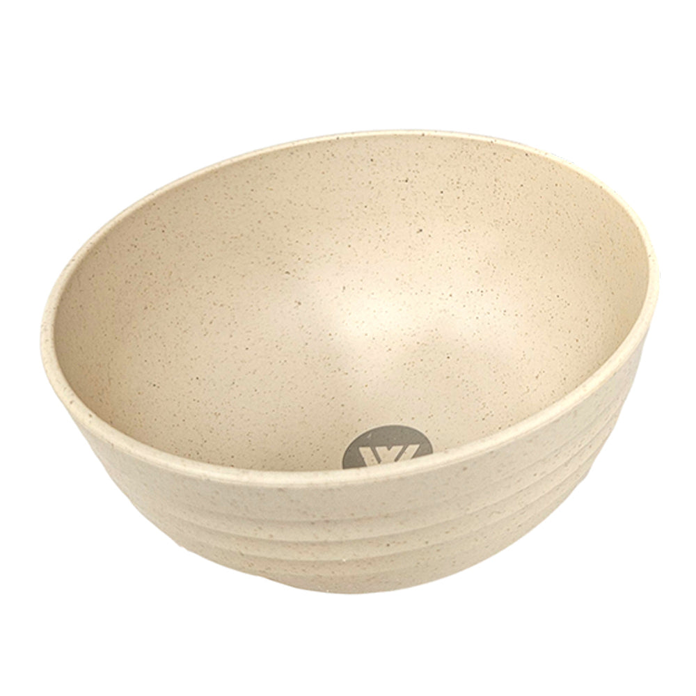 Wildtrak Wheat Straw Bowl Assorted Colours 15cm Great for Outdoor Camping
