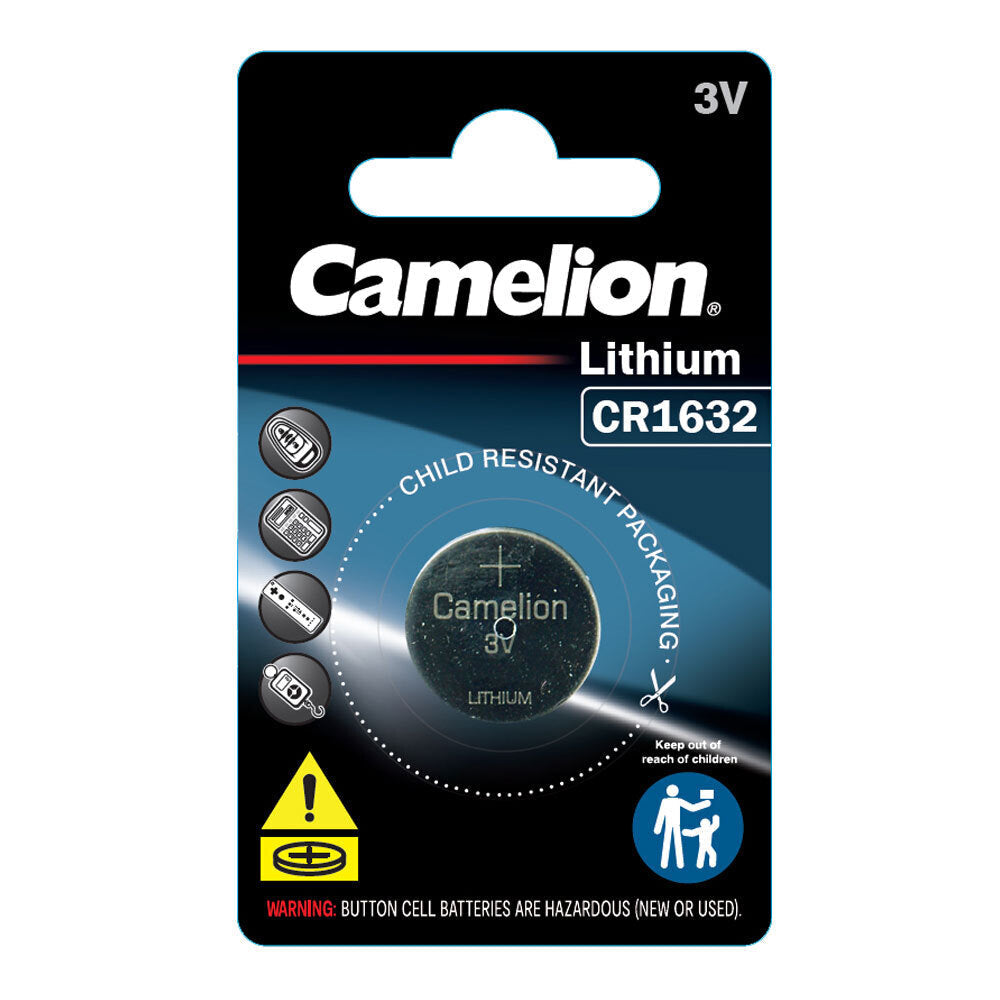 Camelion Lithium 1632 Button Cell 3V Batteries For Calculator/Watch/Car Keys — image 2