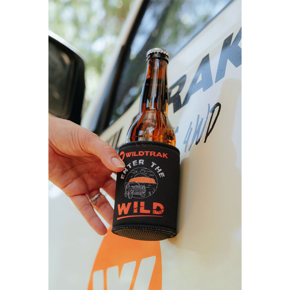 Wildtrak Black Magnetic Enter The Wild Bottle/Can Stubbie Holder — image 2