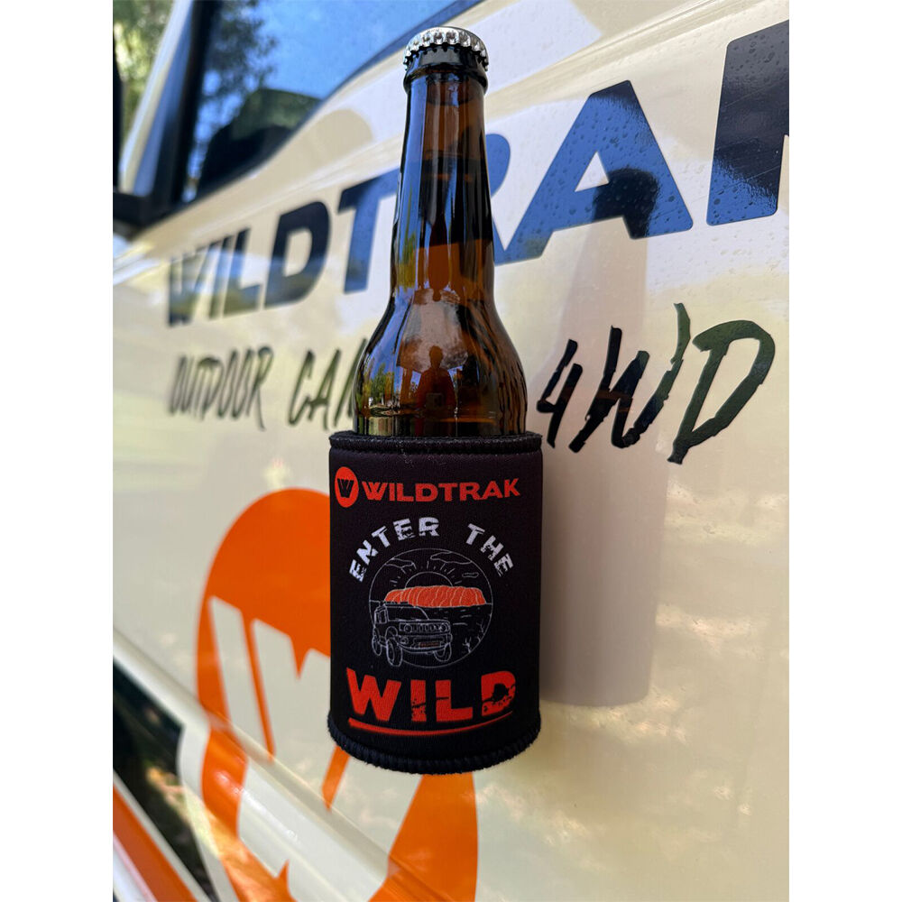 Wildtrak Black Magnetic Enter The Wild Bottle/Can Stubbie Holder — image 3