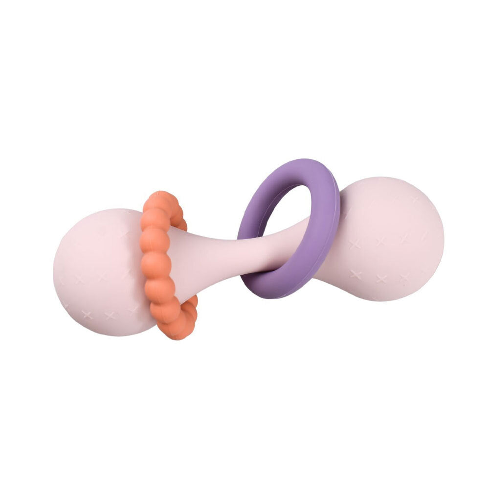 Koala Dream Silicone Sensory Maraca Ratttle Kids/Childrens Toy Pink 0M+