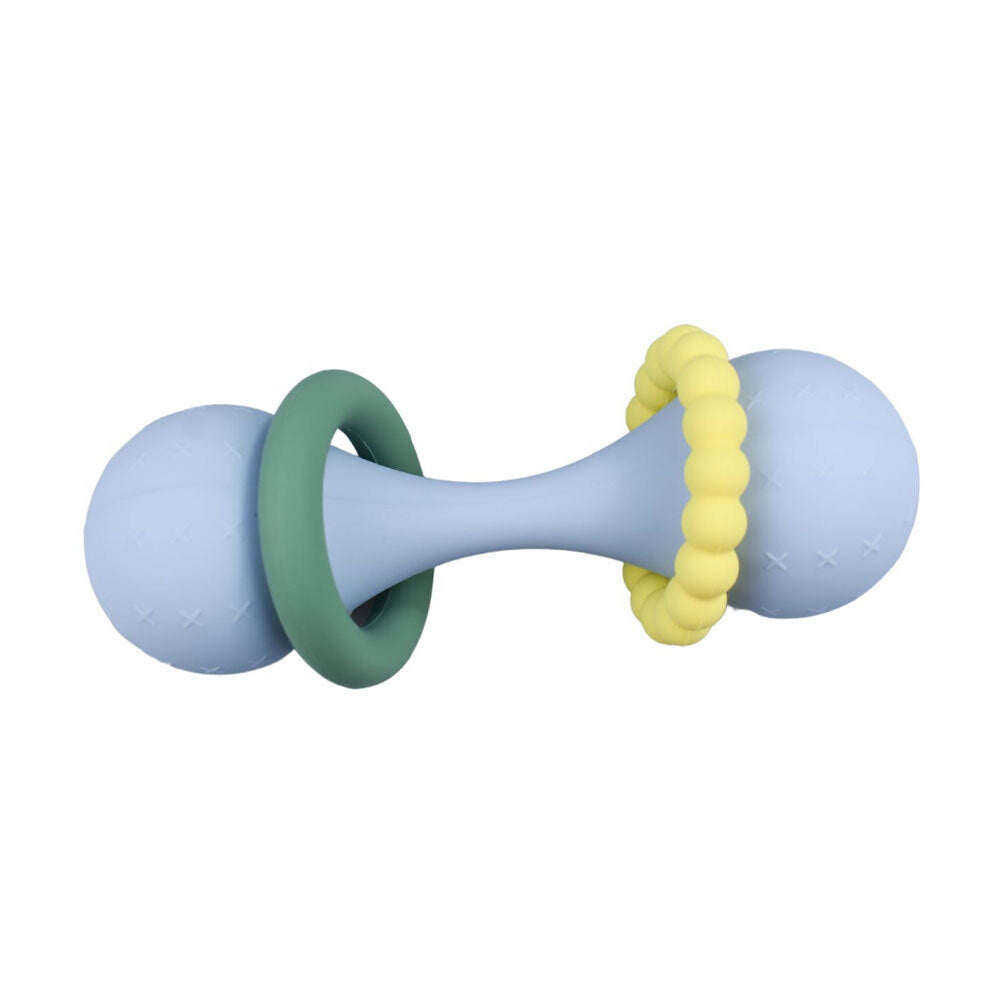 Koala Dream Silicone Sensory Maraca Ratttle Kids/Childrens Toy Blue 0M+
