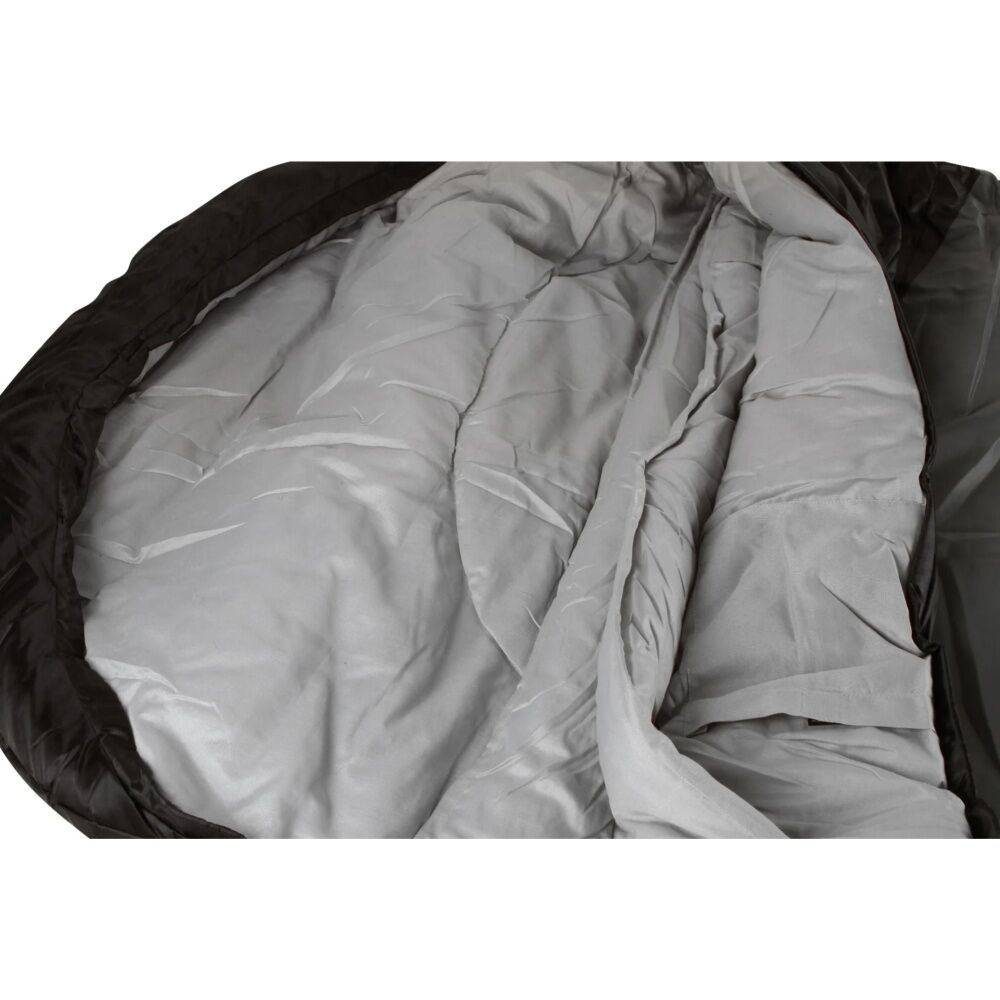 Wildtrak Murray 230x80cm Hooded Jumbo Sleeping Bag Camping/Hiking Sleeper Grey — image 7