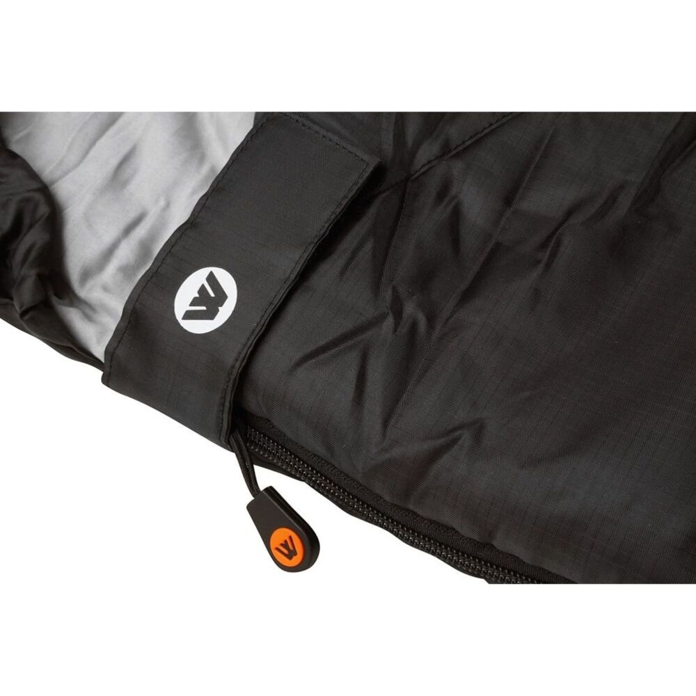 Wildtrak Bremer 170x65cm Junior Hooded Sleeping Bag Outdoor Camping Green/Black — image 6