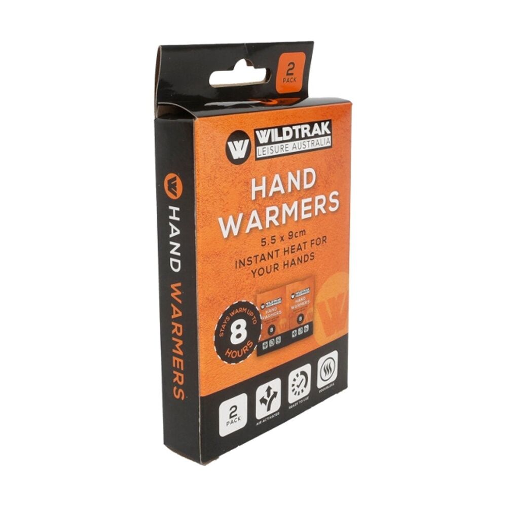 Wildtrak Instant Heat Hand Warmers Odourless Air Activated 5.5x9cm (2 Pieces) — image 3