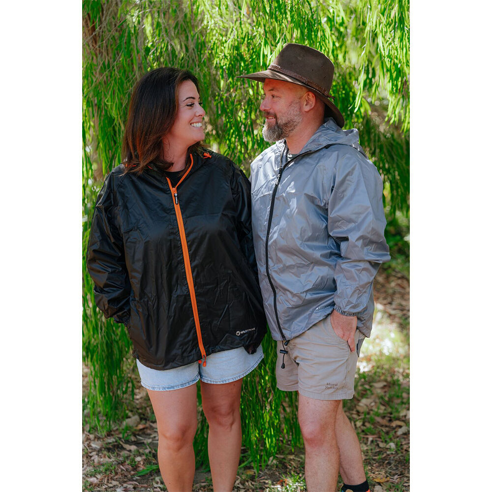 Wildtrak Unisex Stowaway Waterproof Rain Jacket Windproof Grey — image 8
