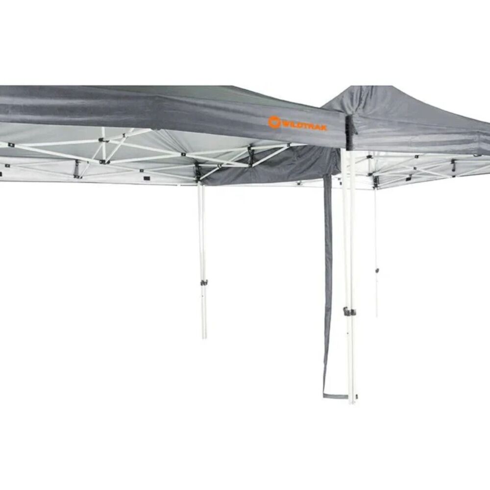 Wildtrak Gutter 3.0 Accessory w/ Drain Pipe For Outdoor Camping 3m Gazebo Grey — image 4