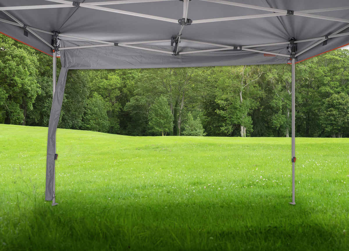 Wildtrak Gutter 3.0 Accessory w/ Drain Pipe For Outdoor Camping 3m Gazebo Grey — image 3