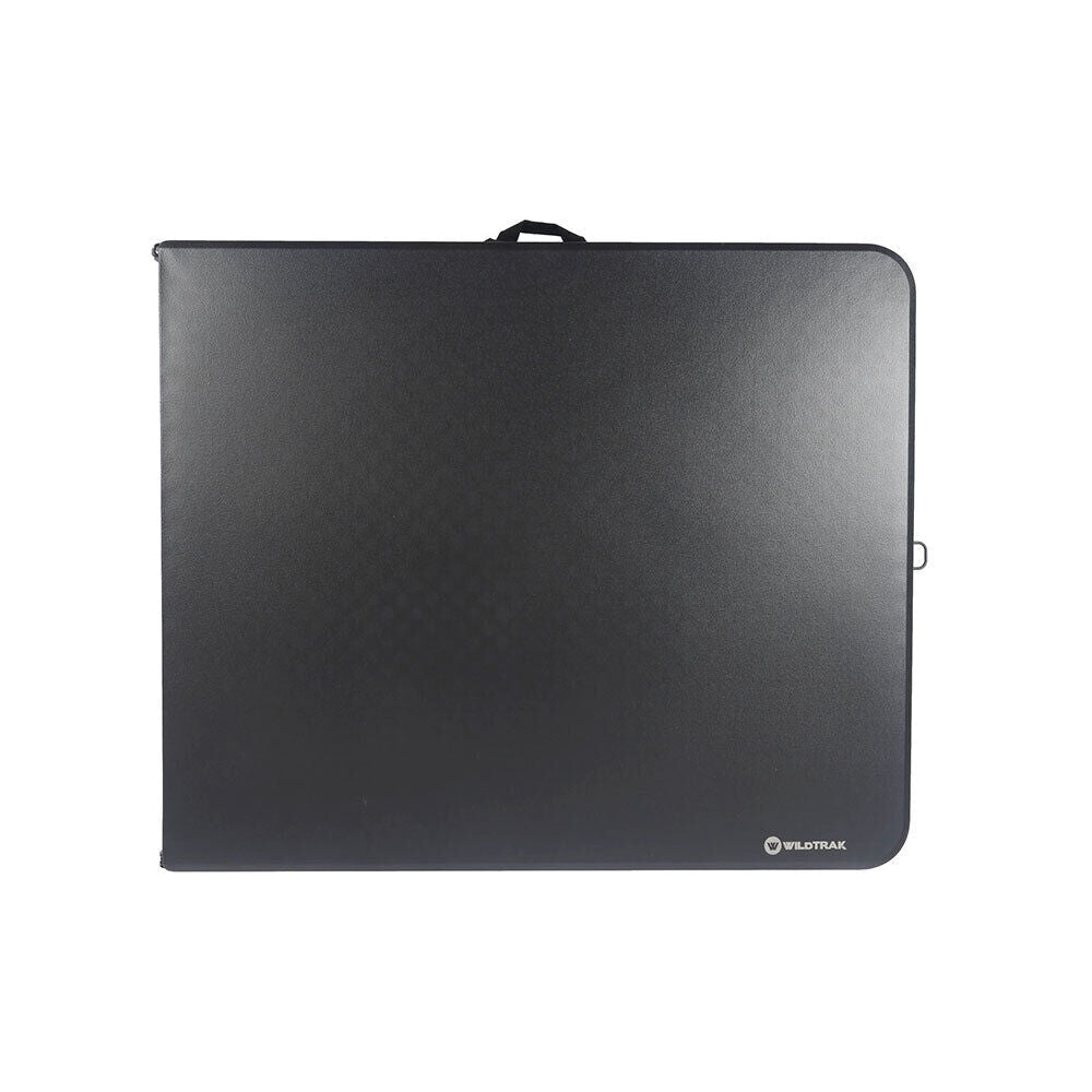 Wildtrak Table Bi Fold Black Outdoor Camping/Hiking Equipment 182cm Black