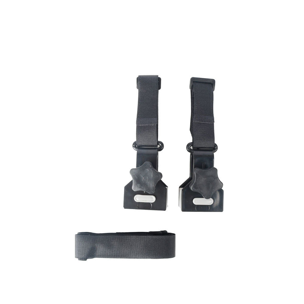 Wildtrak 5cm Deluxe Caravan Awning Deflapper Strap - Black (2 Pieces) — image 2