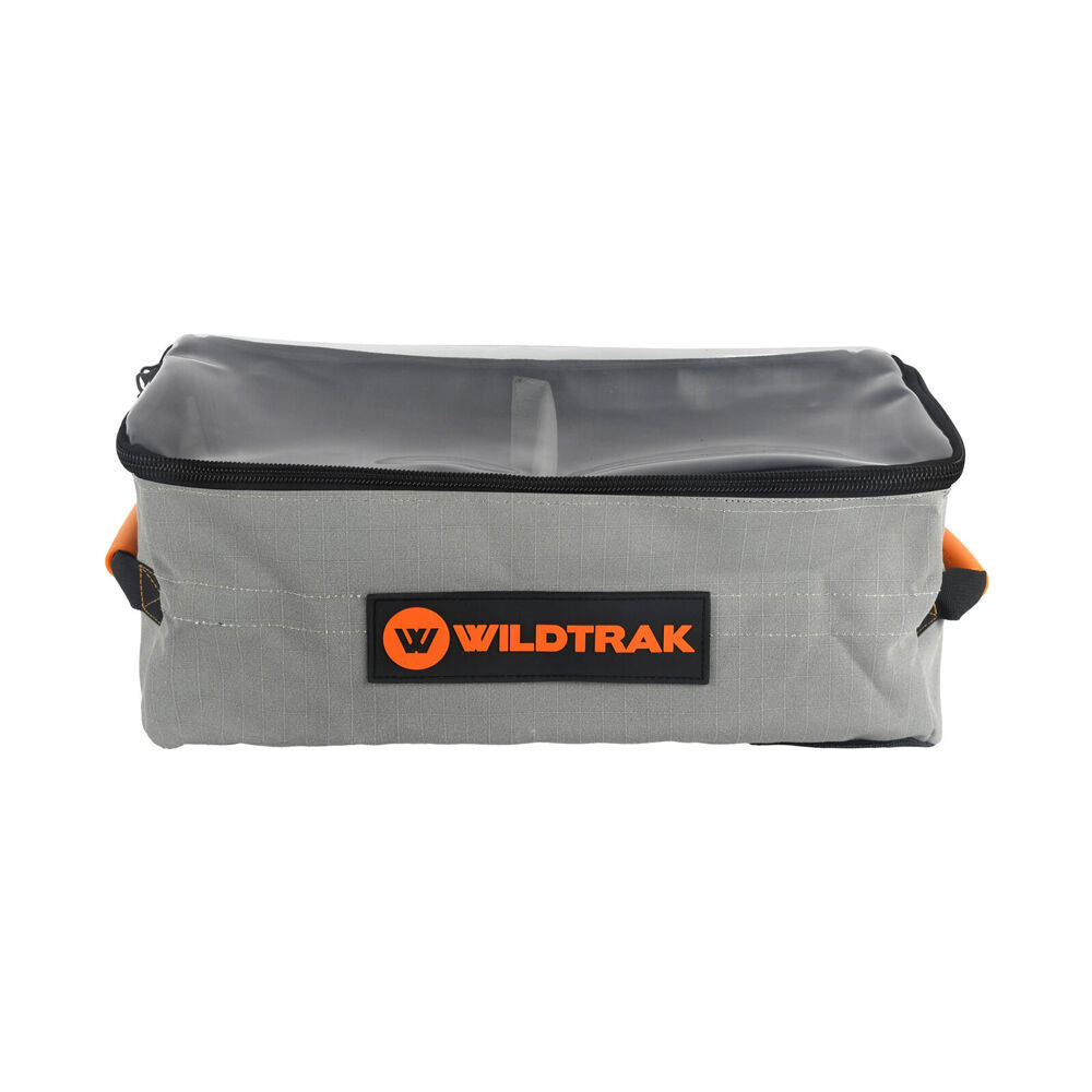Wildtrak 45x20x19cm Grey Explorer Clear Top Storage Bag Mesh Base With Divider — image 2