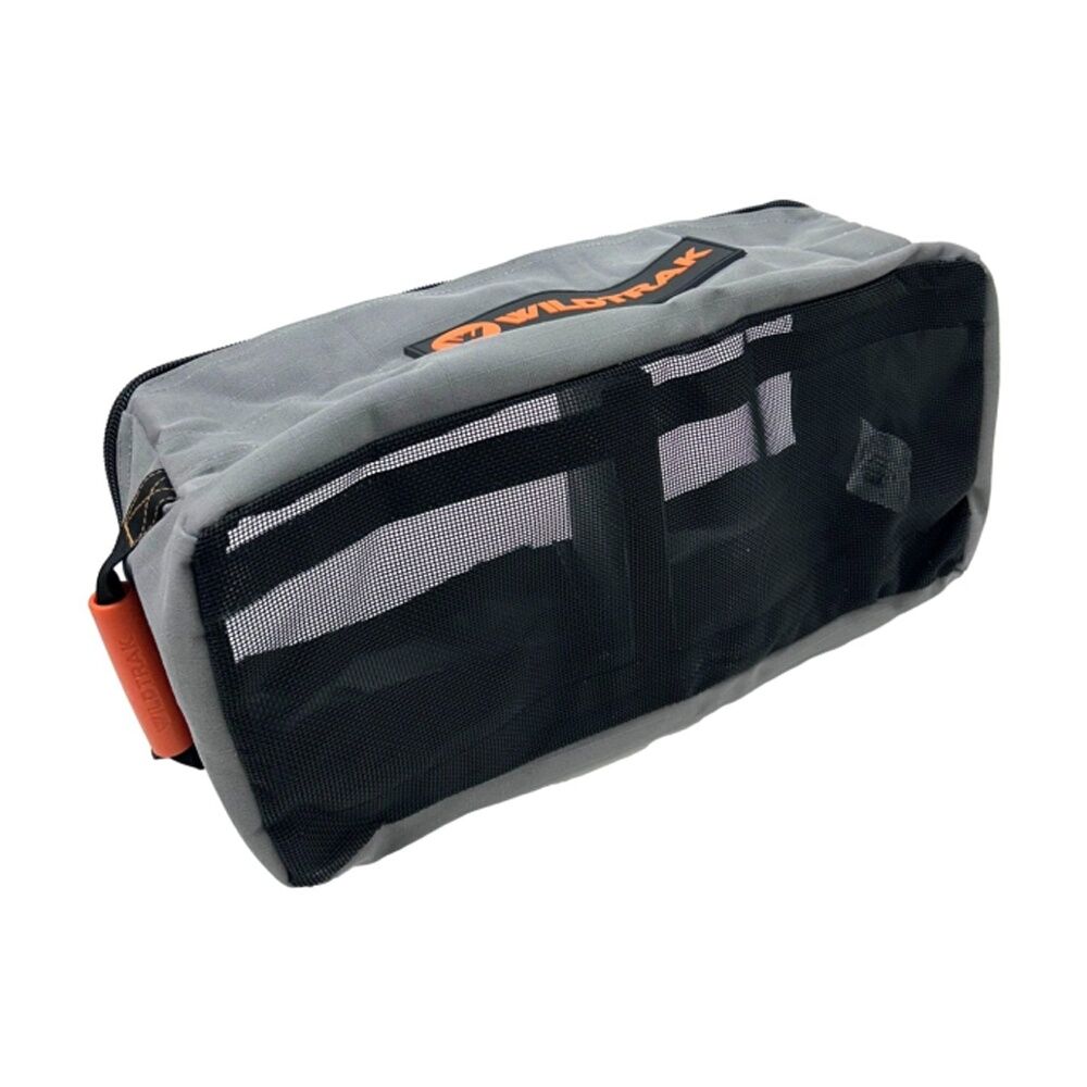 Wildtrak 45x20x19cm Grey Explorer Clear Top Storage Bag Mesh Base With Divider — image 5