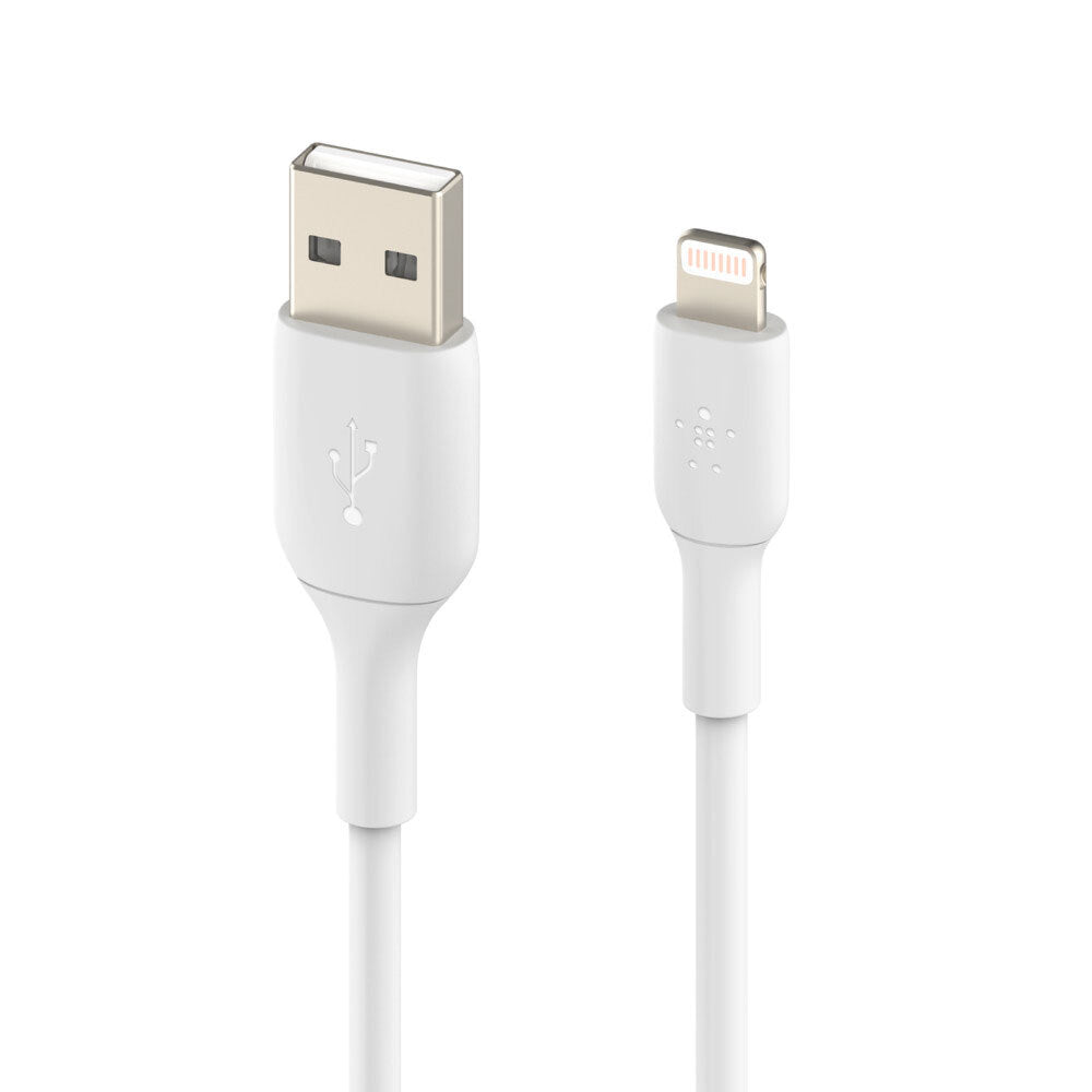 Belkin 2m USB-A to Lightning MFI-Certified Charging Data Cable for iPhone White — image 2