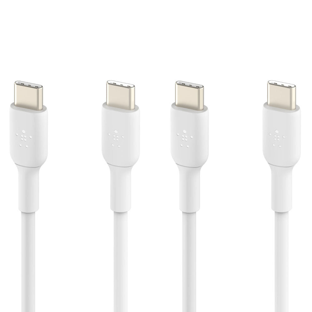 Belkin USB-C to USB-C 1M Cable - White (2 Pack)