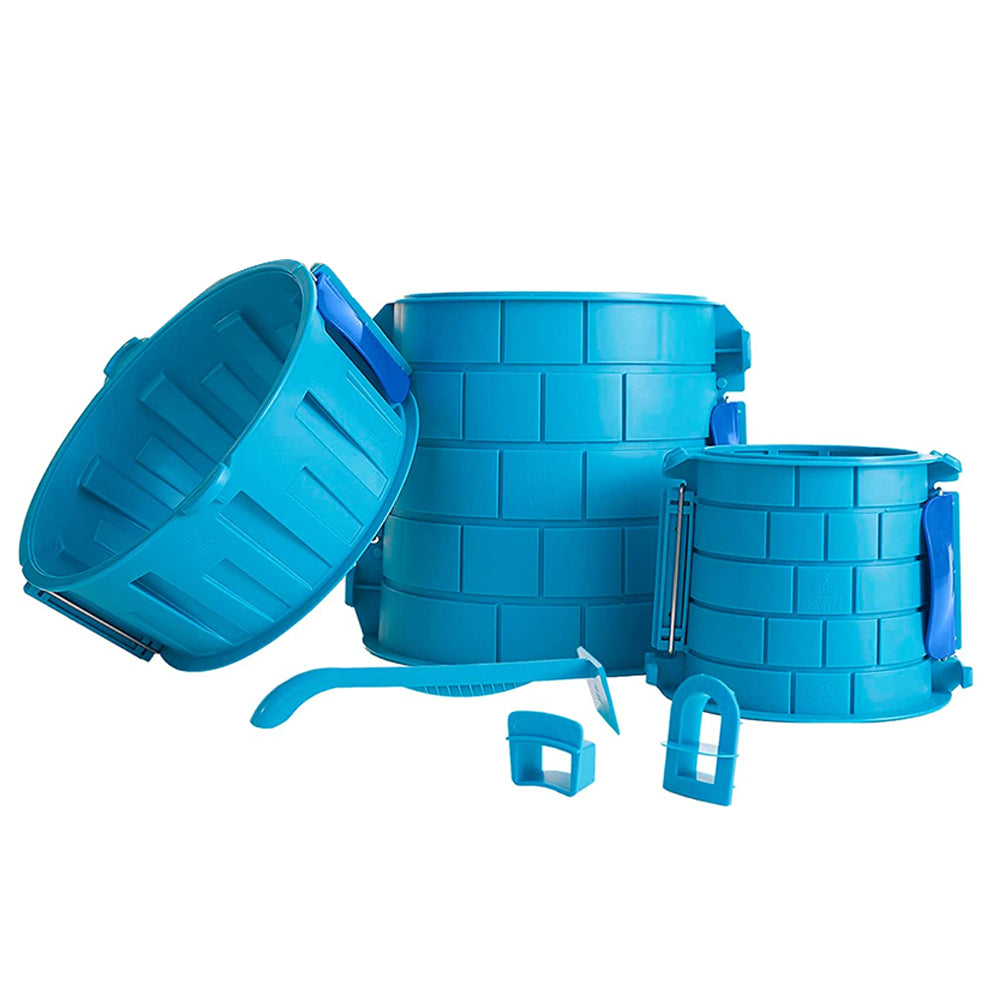 Create a Castle Pro Tower Mold Cylinder Kit Sand/Snow Kids Beach Sandpit Toy 6y+