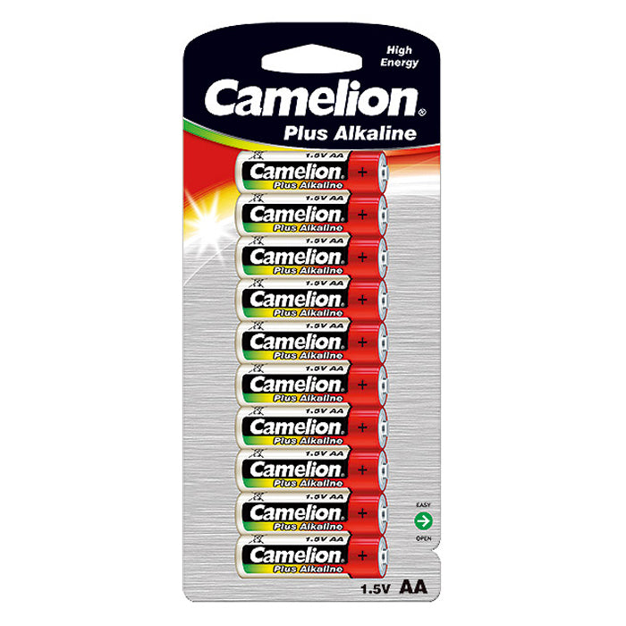 Camelion Alkaline Plus AA LR6 Battery AM3 Mignon 1.5V Cylindrical Batteries (10 Pieces) — image 2