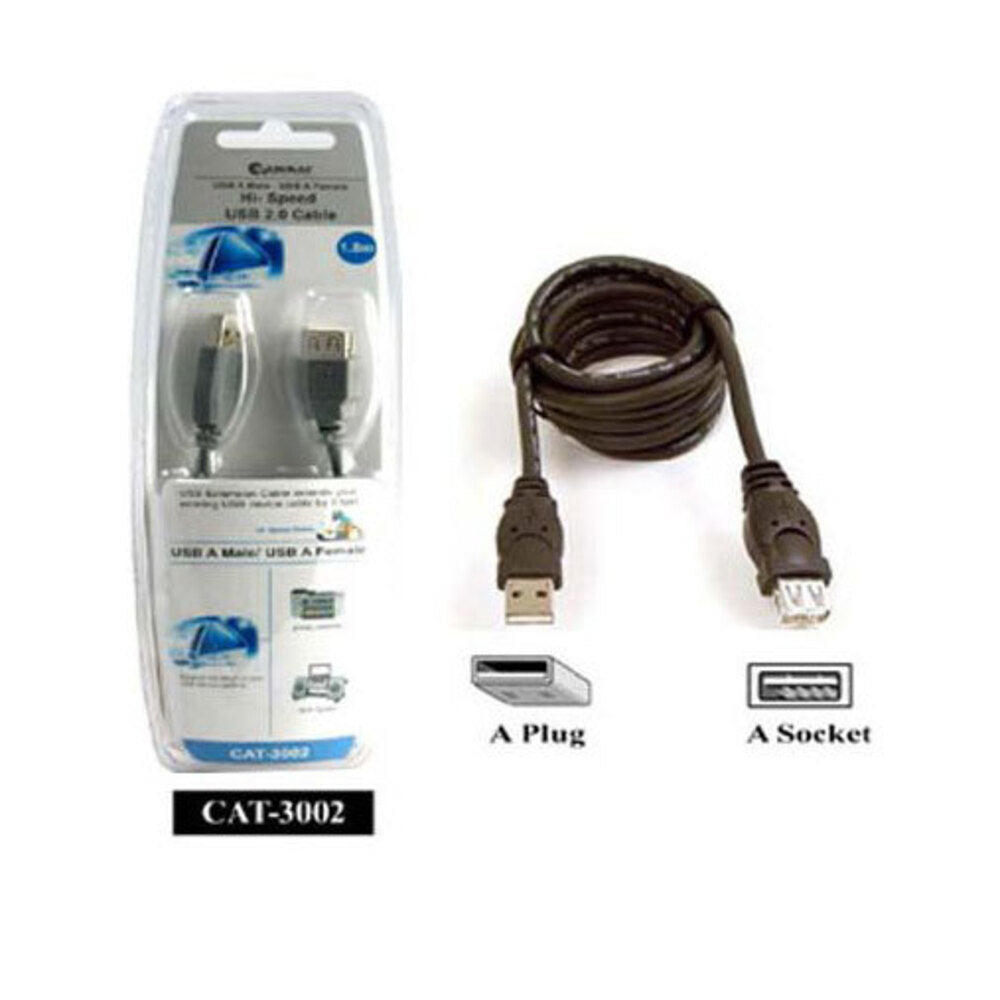 Sansai 1.8m Extension 2.0 USB a Male to a Female Cable for Printer/Scanner/Cam — image 2