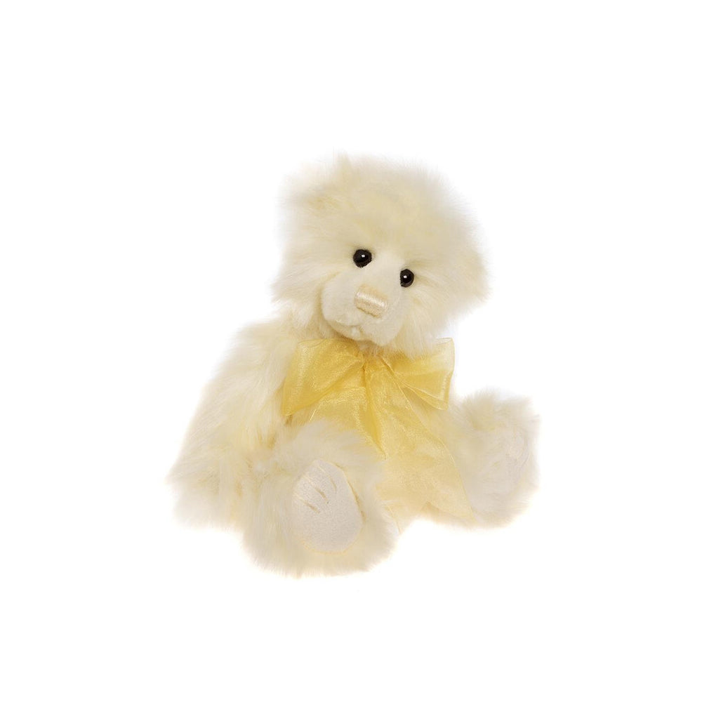 Charlie Bears Clotted Cream Kids/Childrens Cuddly Plush Soft Toy Yellow 3y+