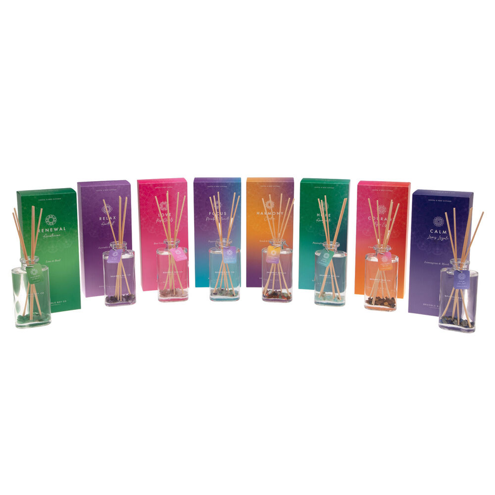 Bramble Bay Diffuser Crystal Boho Relax Amethyst Vetiver Scented Home Fragrance 150ml — image 3
