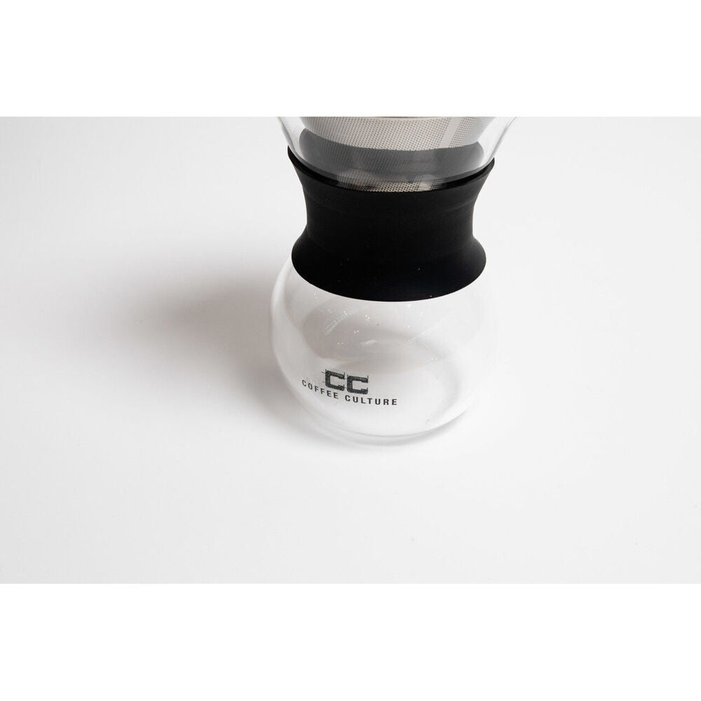 Coffee Culture Pour Over Coffee Maker Glass Jug Dripper w Filter — image 3