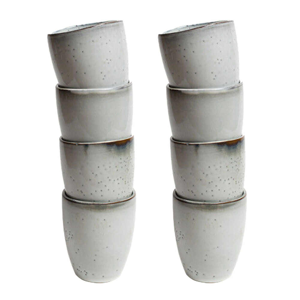 Coffee Culture 4pc Coffee Culture Reactive 280ml Ceramic Coffee & Tea Cup Grey (2 Pack)