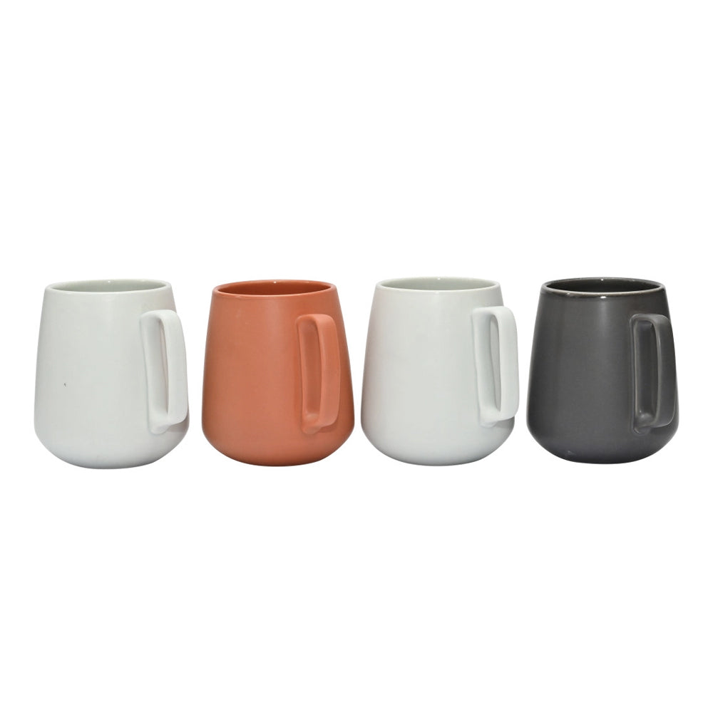 Coffee Culture 350ml Coffee & Tea Mug Set - Terrance (4 Pieces)