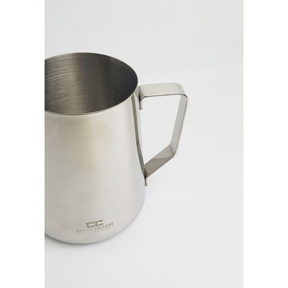 Coffee Culture Stainless Steel 350ml Milk Frothing Jug Container Silver — image 3
