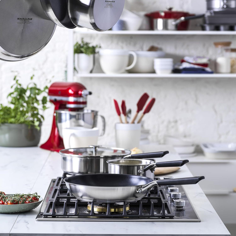 Kitchenaid Classic Stainless Steel Open Saucepan/Frypan 18cm/2.1L Uncoated — image 2