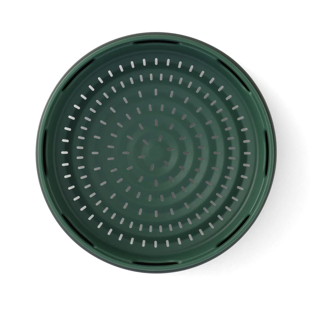 Greenpan 24cm Steamy Tray Round Home Dumpling/Food Cooking Steaming Pan Green